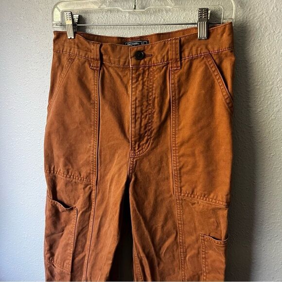 Abercrombie & Fitch Rust Straight Fit Cargo Pant - Picture 2 of 10